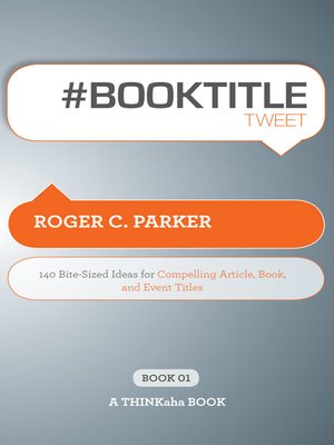 #BOOK TITLE tweet Book01 - ebook